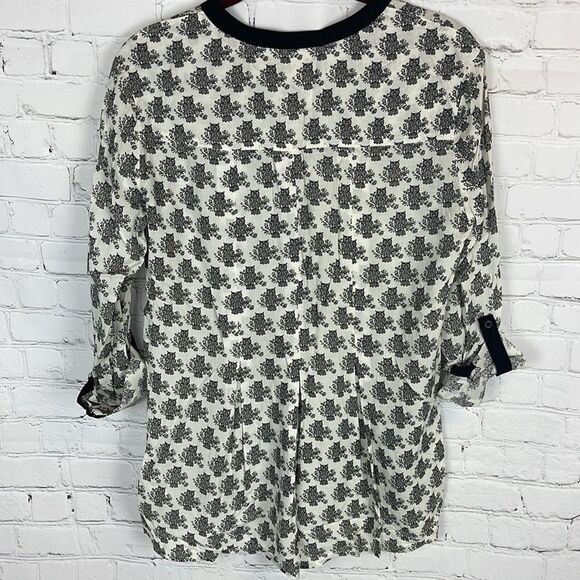 Anthropologie Owl Button Down Blouse - Picture 6 of 7